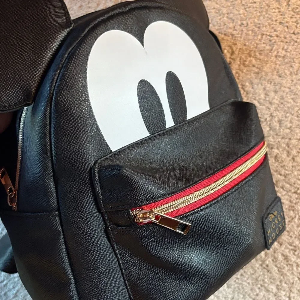 Disney Mickey Mouse Black and White Backpack